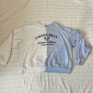 Two tone Hollister sweatshirt